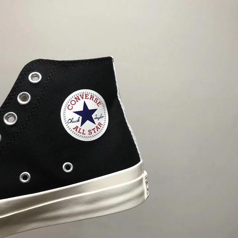 Authentic PLAY X Converse Black High-Top